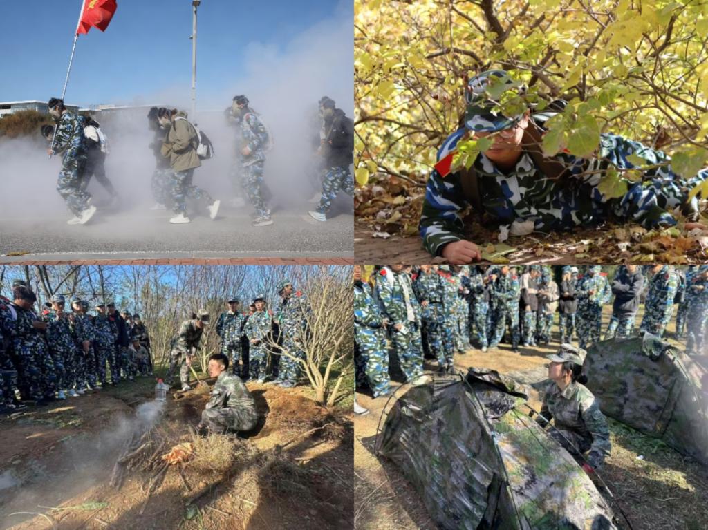 我校开展2025级学生强化军训成果主题教育活动