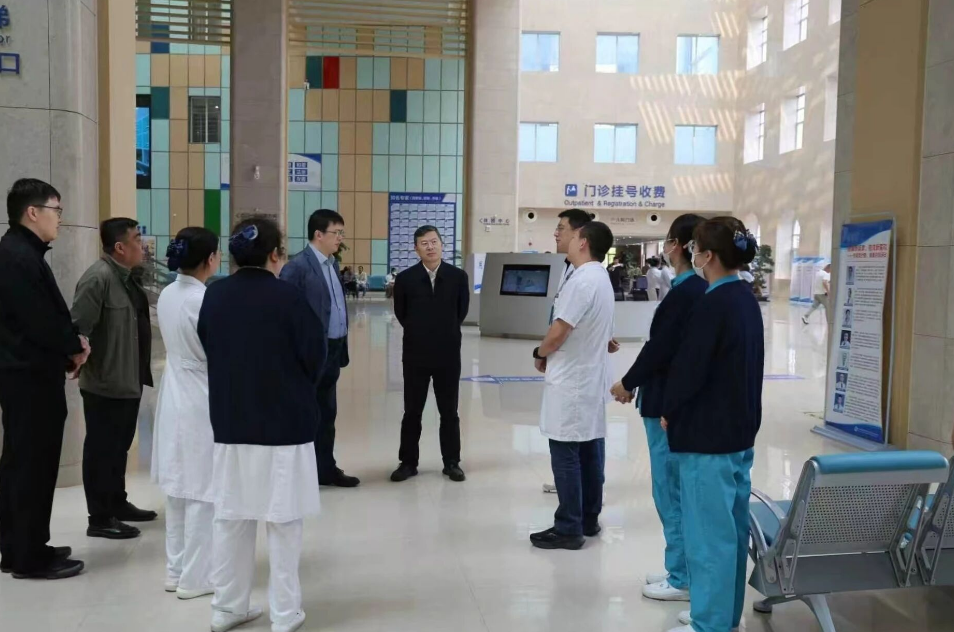党委书记李海洋赴附属第二医院普湾院区调研